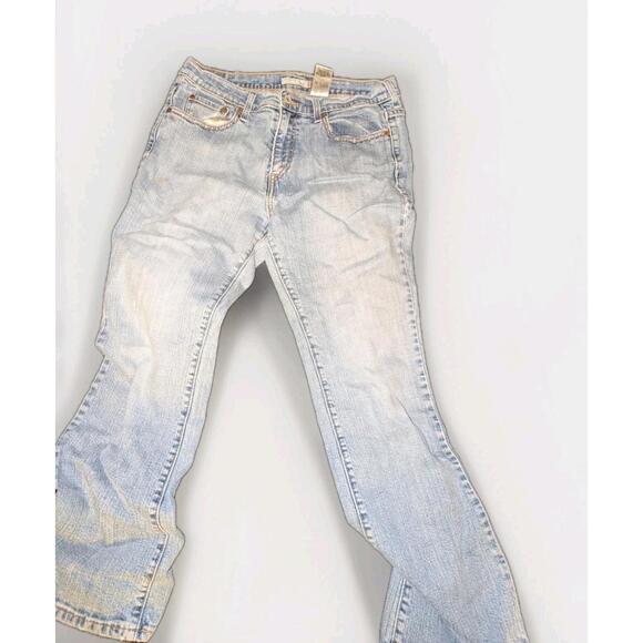 Vintage Levi's 515 Bootcut Denim Blue Jeans Size 12S - Picture 1 of 4